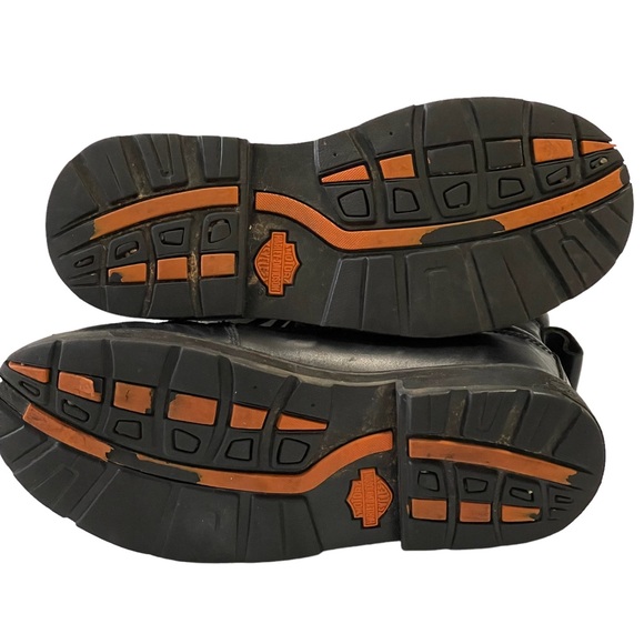 Harley-Davidson Black Hiking Riding Boots - Picture 8 of 15